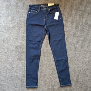 NWT Michael Kors Women's Dark Blue Skinny Jeans